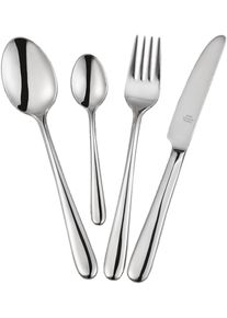 Amil Besteck-Set »6000«, (Set, 30 Tlg.), Edelstahl 18/10, Hochglanzpoliert silberfarben 30 tlg. , Besteck von Amil