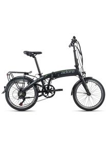 Adore E-Bike »Cologne«, 6 Gang, Shimano, Tourney, Heckmotor 250 W schwarz, Größe 30 cm - 20 Zoll (50,80 cm), Aluminium-Rahmen
