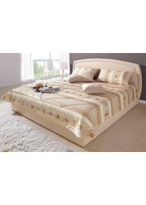 Westfalia Schlafkomfort Polsterbett mit Bettkasten in schwarz, Größe Liegefläche B/L/H: 180 cm x 200 cm x 55,00