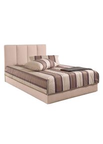 Westfalia Schlafkomfort Polsterbett mit Bettkasten in beige, Größe Liegefläche B/L/H: 180 cm x 200 cm x 45,00