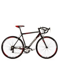 KS-Cycling Ks Cycling Rennrad »Euphoria«, 14 Gang, Shimano, Tourney Schaltwerk, Kettenschaltung schwarz, Größe 62 cm - 28 Zoll (71,12 cm), Aluminium Rahmen