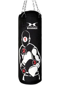 HAMMER Boxsack »Sparring Pro« schwarz-weiß, Größe B/H: 30 cm x 60 cm, Nylon