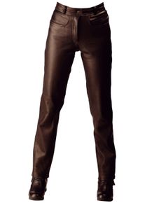 Roleff Motorradhose »Ro 2«, 5 Taschen schwarz, Größe 62 - N-Gr, Jeans aus hochwertigem Rindnappaleder
