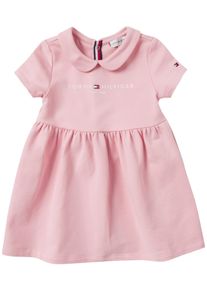 Tommy Hilfiger Kurzarmbody »Baby Essential Dress S/S«, (1 Tlg.), Mit Bubikragen Und Druckknopfleiste Auf Der Rückseite rosa, Größe 80 - N-Gr,...