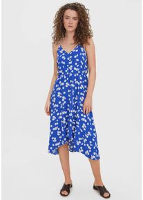 Véro Moda Vero Moda Midikleid »Vmcatch Singlet Calf Dress Wvn« blau, Größe XS - N-Gr, Feminines Sommerkleid von VERO MODA