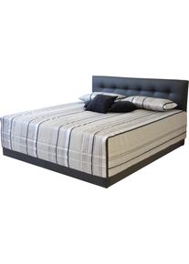 Westfalia Schlafkomfort Polsterbett »Ravenna« inkl. Bettkasten bei Ausführung mit Matratze in schwarz, Größe Liegefläche B/L/H: 140 cm x 200 cm x...