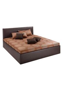 Westfalia Schlafkomfort Polsterbett mit Bettkasten in braun, Größe B/L/H: 172 cm x 212 cm x 34 cm