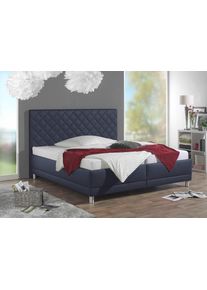 Maintal Polsterbett in blau, Größe Liegefläche B/L: 100 cm x 200 cm