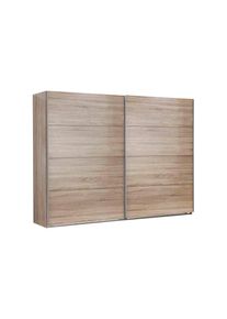 wimex Schwebetürenschrank »Easy« beige, Größe B/H/T: 135 cm x 210 cm x 65 cm B/H/T: 135 cm x 210 cm x 65 cm , Fronttüren bestehen aus 8 Elementen