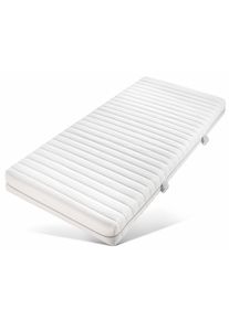 Hn8 Schlafsysteme Komfortschaummatratze »Energy Geltouch«, 18 Cm Cm Hoch, (1 St.), Entlastung Durch Schulter-Und Beckezone weiß, Größe B/H/L: 90 cm...