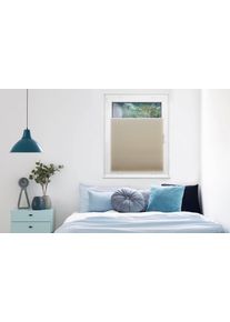 mydeco Plissee »Promo« Lichtschutz ohne Bohren verspannt in beige