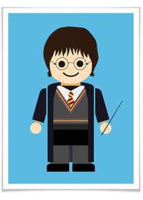 Wall-Art Poster »Playmobil Harry Potter Spielzeug« (1 St.), Poster, Wandbild, Bild, Wandposter bunt, Größe B/H/T: 50 cm x 40 cm x 0,1 cm B/H/T: 50...