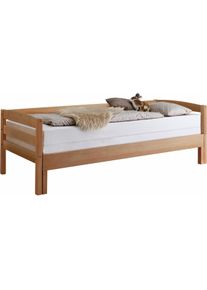 Relita Funktionsbett, Mit Lattenrost Und Auszug Auf 180X200 Cm braun, Größe Liegefläche B/L: 90 cm x 200 cm Höhe: 72 cm , Mit ausziehbarer...