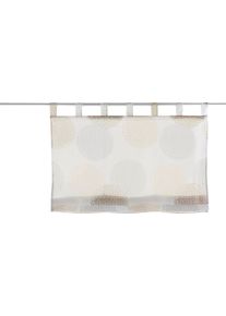 my home Raffrollo »Belem« mit Schlaufen Transparent, Voile, Polyester in grau