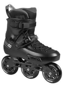 Powerslide Inlineskates »Zoom Pro Black 100« schwarz, Größe 39/40, TRINITY X Technologie