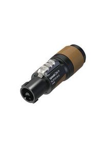 NEUTRIK Kabelsteckverbinder, Schwarz, Stecker, 24A, Pole - 2 - NL2FXX-W-S-D