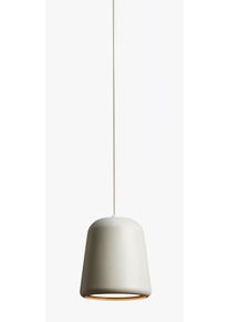 Material Pendant Pendelleuchte Beton New Works-Beton hell grau / weiß
