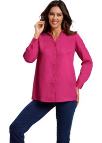 Damska Dlh&aacute; bl&uacute;zka so strihom do A ružov&aacute; veľkosť 54