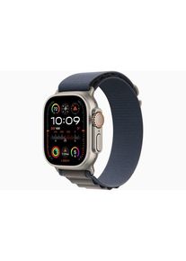 Apple Watch Ultra 2 GPS + Cellular 49mm - Titanium Case with Blue Alpine Loop - Large
