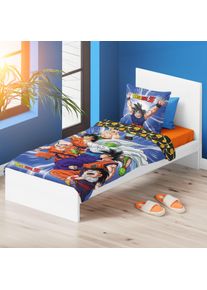 Dragon Ball Z - Biancheria da letto reversibile con borsa sportiva