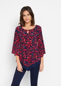 bonprix Tunika shirtowa, niebieski, 48/50