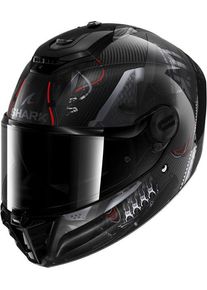 SHARK Spartan RS Carbon XBot, integraalhelm , kleur: zwart/donkergrijs/rood , maat: L