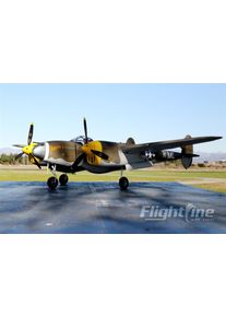 Freewing Flightline P-38L Lightning Allied Green EPO 1600mm PNP