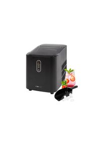 Clatronic EWB 3798 Eiswürfelbereiter, 1,1 L Wassertank, 2 Eiswürfelgrößen, schwarz (263993)