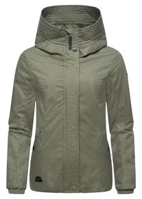 Ragwear Dames Functionele jas 'Vannesa' groen / zwart M