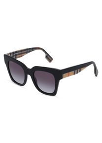 Burberry BE4364 KITTY | okulary przeciwsłoneczne | Kształt okularów: kanciasty, tworzywo sztuczne, czarny