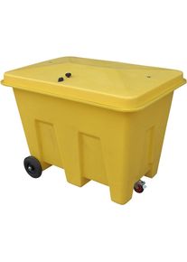 Lagerbehälter mit Rollen, Volumen 350 l, abschließbar, LxBxH 1265 x 855 x 910 mm, ab 5 Stk