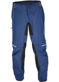 Acerbis X-Duro Baggy, textile pants waterproof , color: Dark Blue/Orange , size: 36