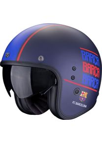 Scorpion Belfast Evo FC Barcelona, open face helmet , color: Matt Dark Blue/Red/Blue , size: L