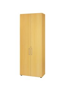 eurokraft pro Armario de oficina, 5 baldas, 6 pisos de archivadores, decoración de haya