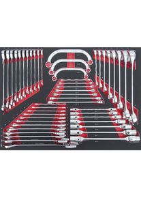 KS Tools SCS sleutelset, 48 delen, inzetstuk hele lade
