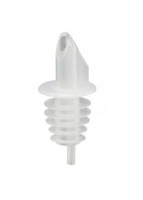 ich-zapfe BILLY - bec verseur en plastique pour bouteilles de 0,5 à 1,5 litre - transparent - avec 5 lamelles