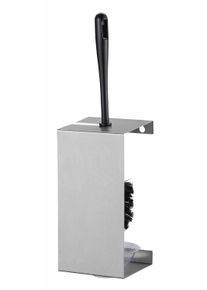 ich-zapfe Porte-brosse wc, Support brosse wc - Acier inoxydable, CLT-CS