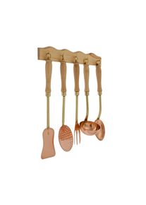 ich-zapfe Ustensiles de cuisine, Set de cuisine - Avec support en bois
