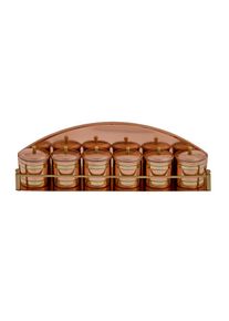 ich-zapfe Set d'épices 6 pièces - cuivre, étain et laiton
