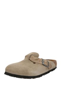 Birkenstock Dames Huisschoenen 'Boston LEVE' taupe 35