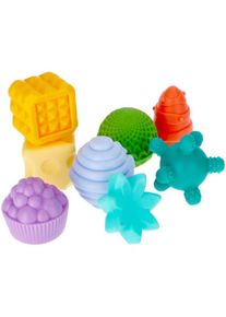 Bam-Bam Set of Textured Toys attività giocattolo 6m+ 8 pz