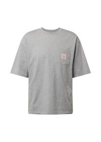 Levi's LEVI'S Camiseta 'Workwear Tee', Hombres, beige moteado / rojo fuego / blanco, talla S
