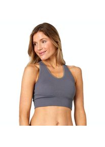 PureLime Seamless Rib Bra Top Femme