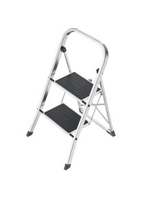 Hailo Inklapbare trap K70 StandardLine, aluminium frame, draagvermogen 150 kg, 2 treden, tredehoogte 460 mm