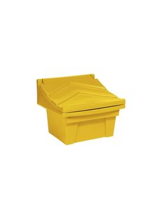Universal- und Streugutbehälter aus Polyethylen, Inhalt ca. 100 l, gelb