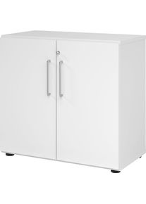 VERA-ZWO - Armario de oficina, H x A x P 748 x 800 x 420 mm, 1 balda, blanco