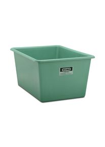 CEMO Grote bakken van gvk, inhoud 1100 l, l x b x h = 1620 x 1190 x 800 mm, groen