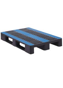 ratioform Pallet voor zware lasten, antislipcoating, met 3 sleeplatten en verstevigingsprofielen, breedte 800 mm, vanaf 10 st.
