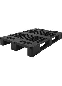 ratioform Kunststof pallet, statisch draagvermogen 5000 kg, breedte 800 mm, doorbroken, vanaf 10 stuks
