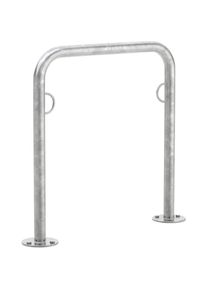 WSM Aparcamiento de bicicletas TRUST, para atornillar con tacos, anchura 750 mm, UE 1 unid.
